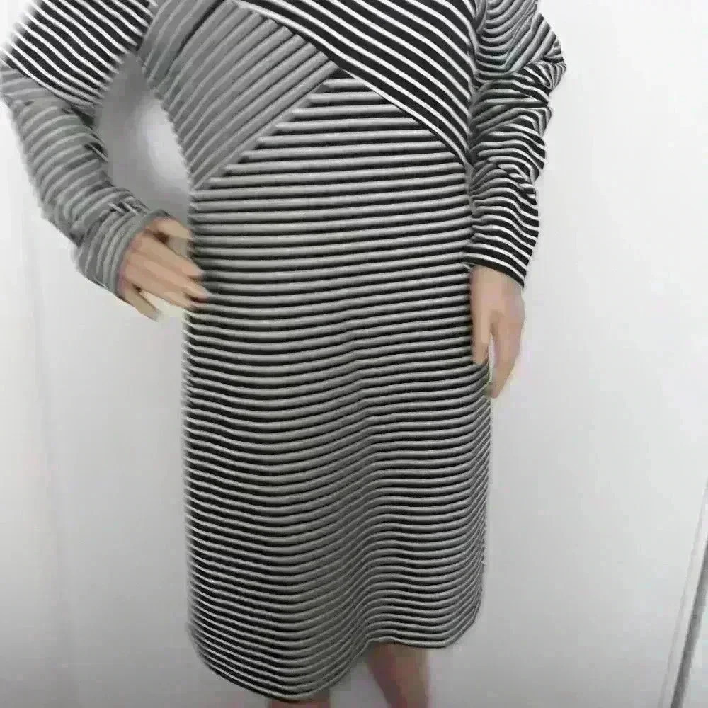 Guess Los Angeles sexy party/cocktail wedding stripe dress Size 14 - Picture 3 of 7